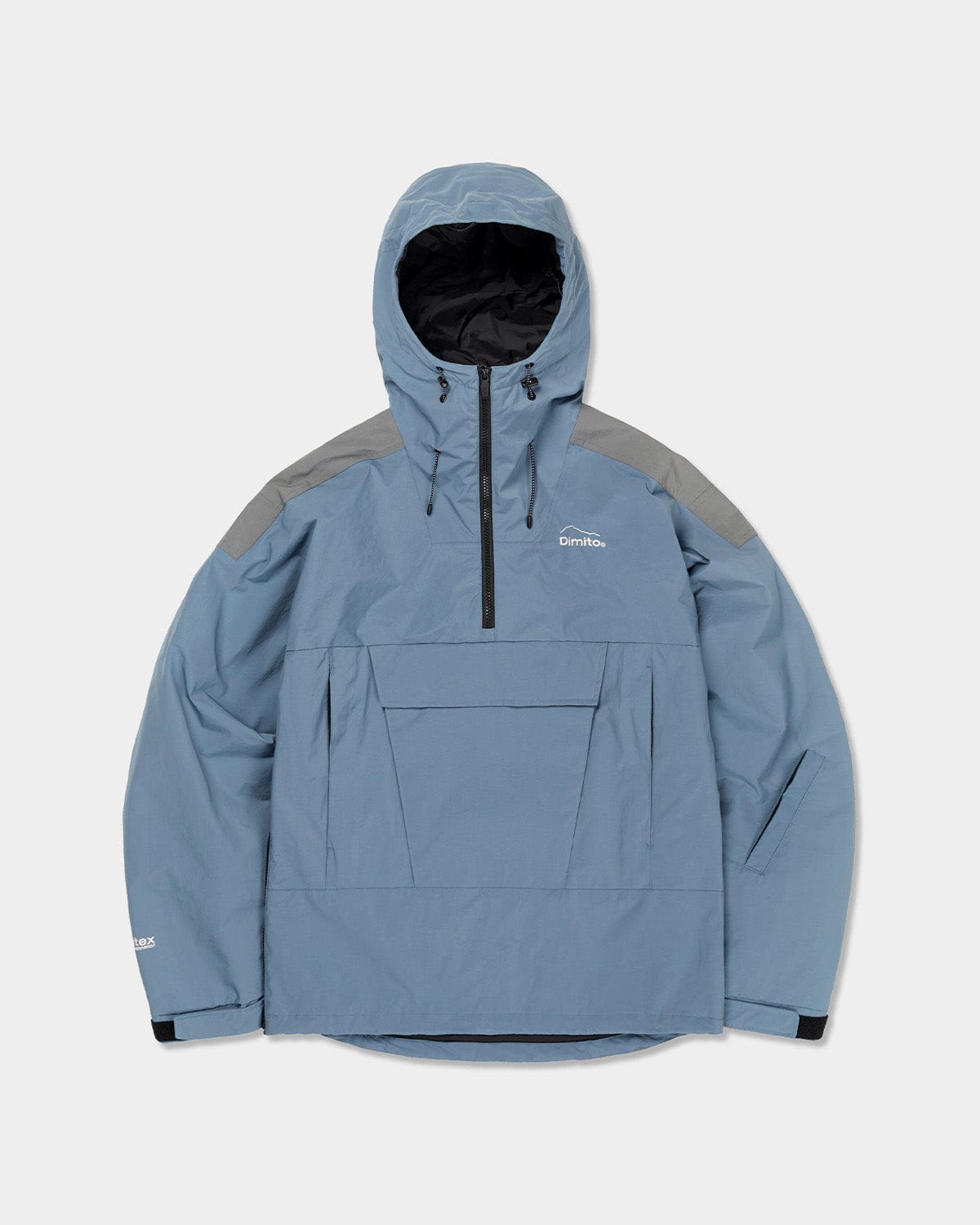 BLOCK PULLOVER JACKET STEEL