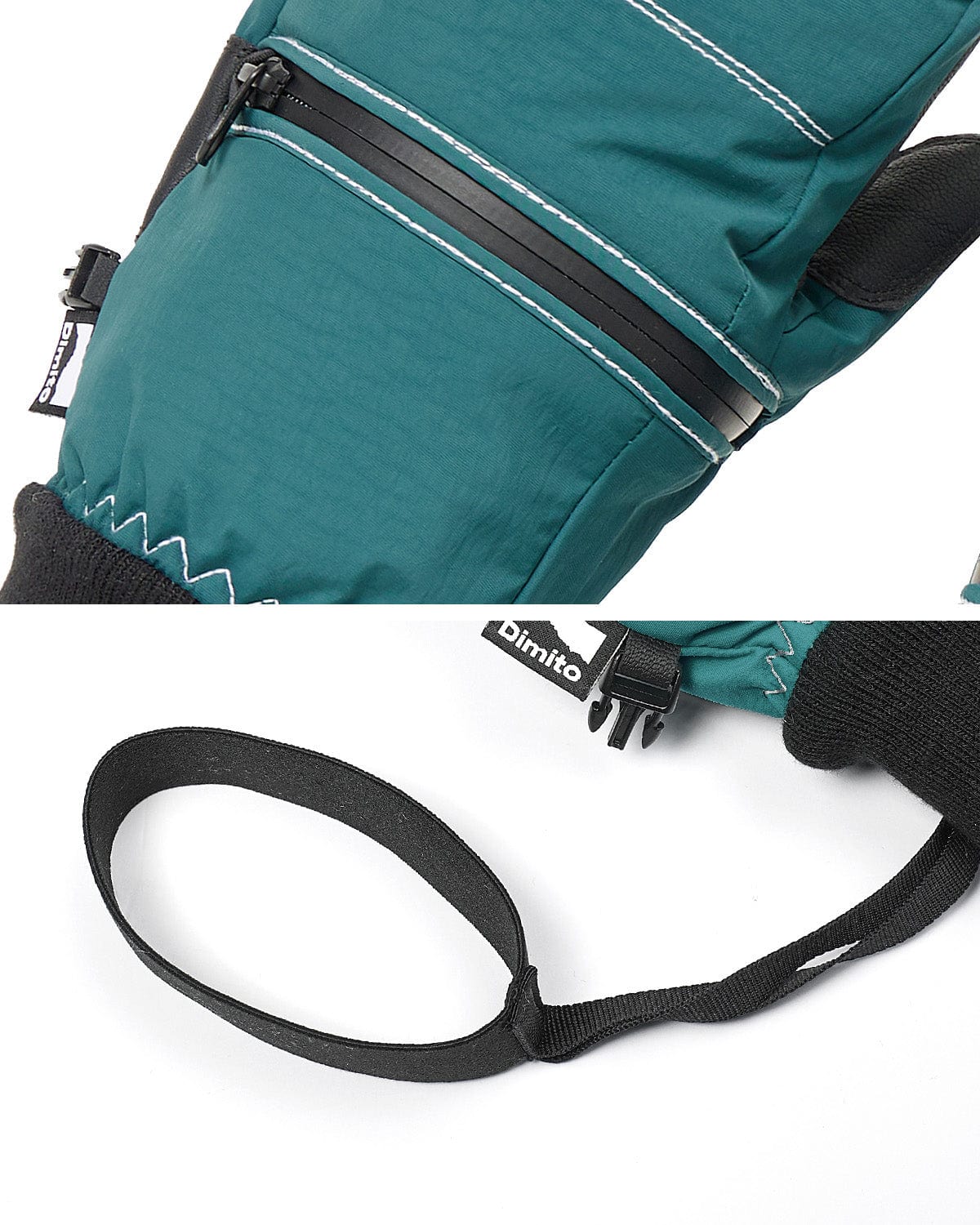 EASY ZIP OG MITTEN DEEP GREEN