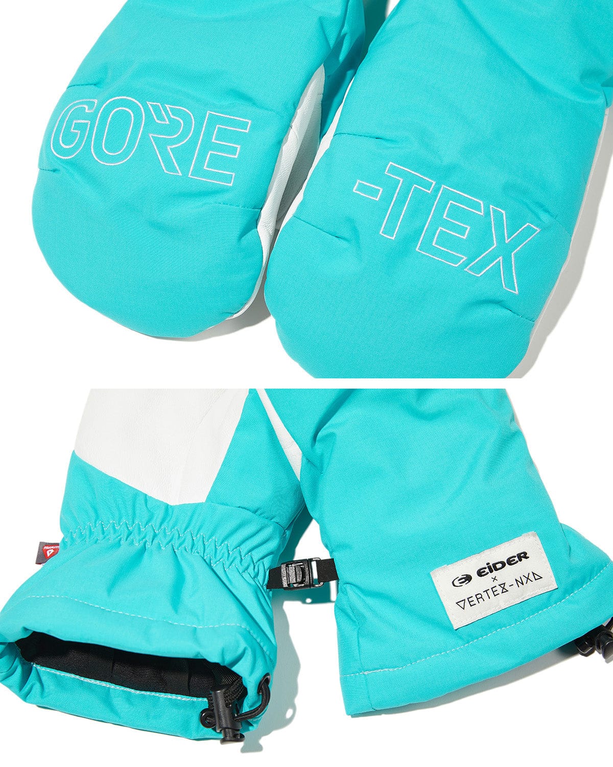 GORE-TEX LOGO (VTX X EIDER) MITTEN AQUA