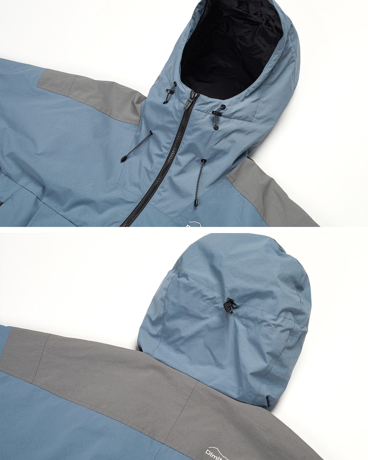 BLOCK PULLOVER JACKET STEEL