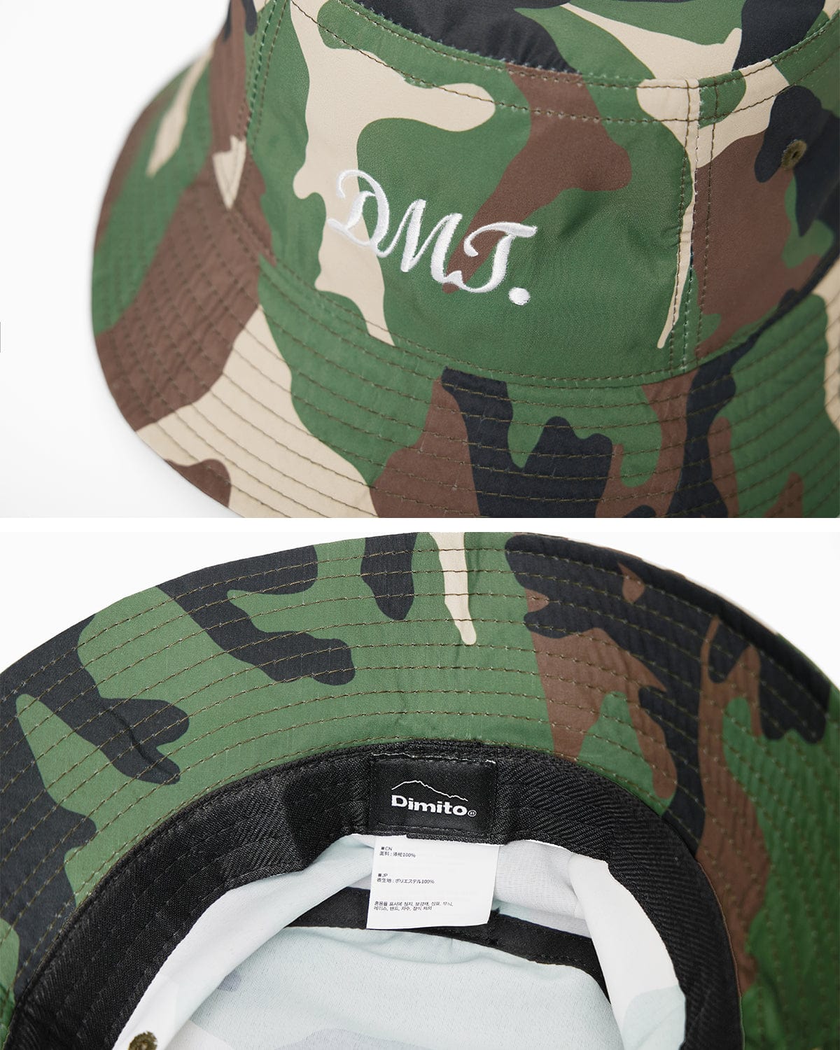 DMT BUCKET HAT WOODLAND