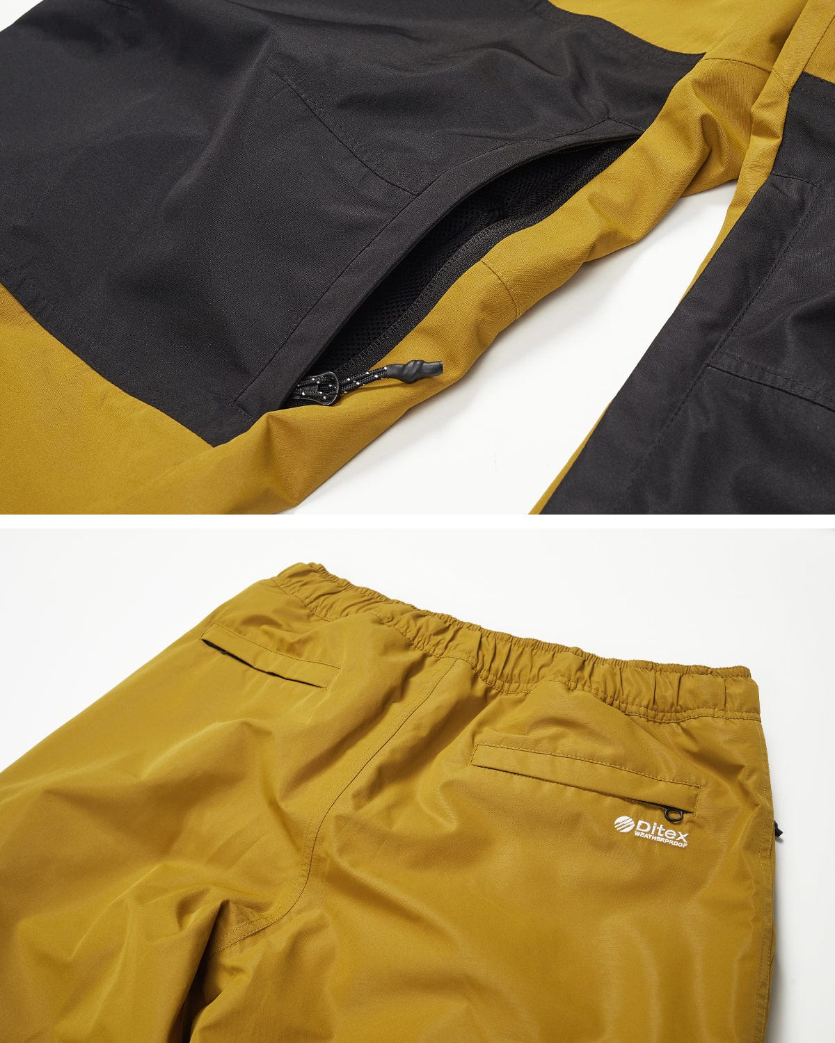 BLOCK MT PANTS GOLD