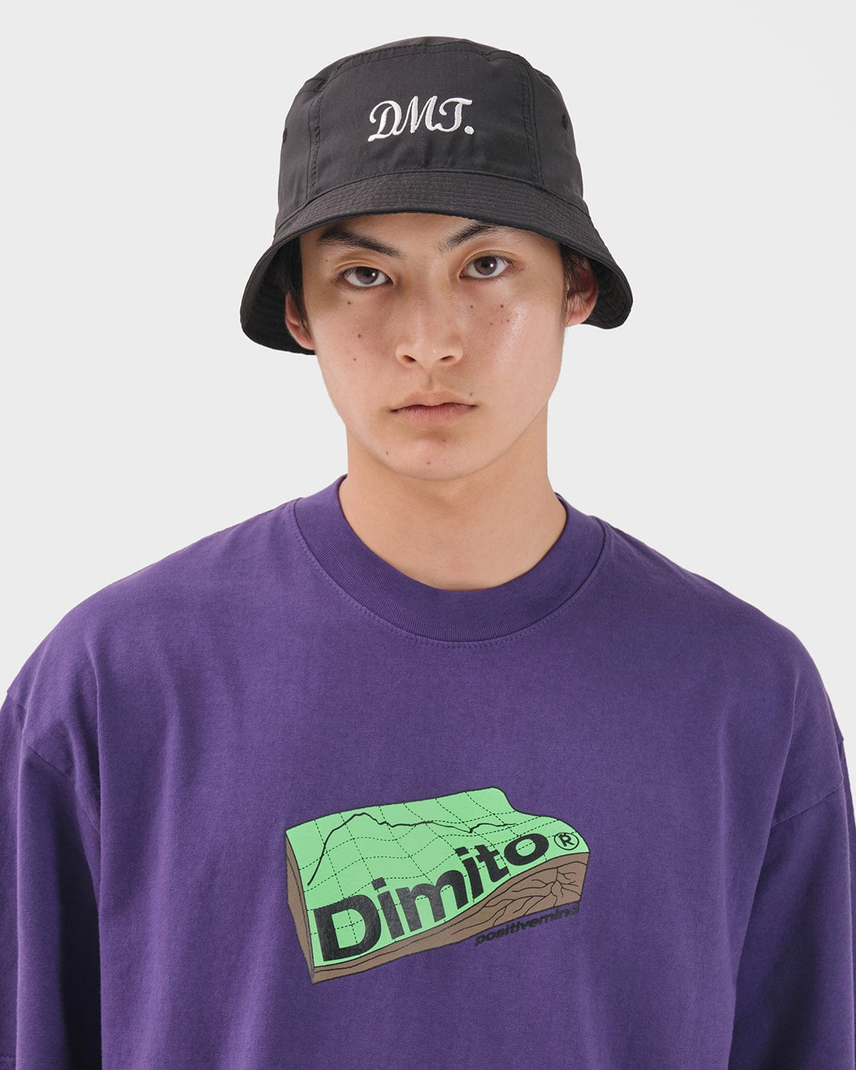 DMT BUCKET HAT SAND CAMO