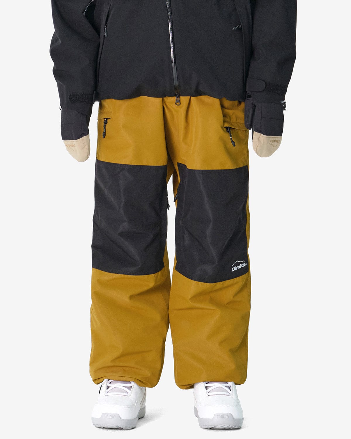 BLOCK MT PANTS GOLD