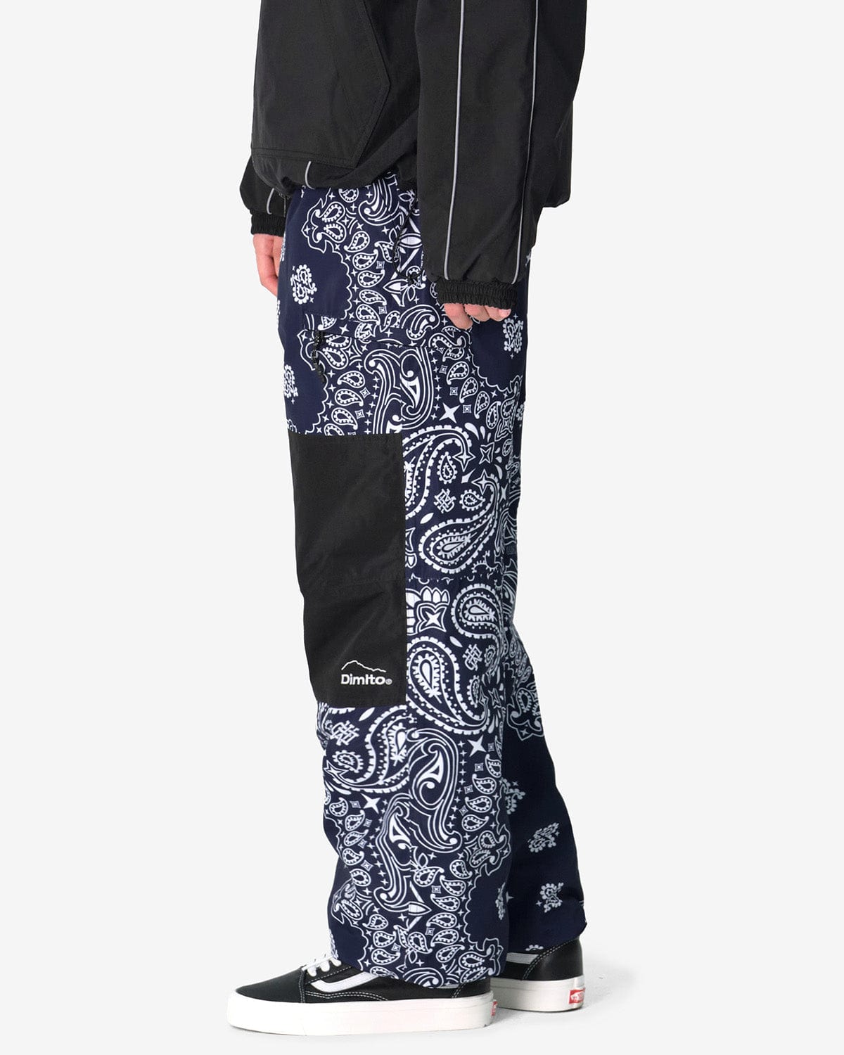 BLOCK MT PANTS PAISLEY NAVY