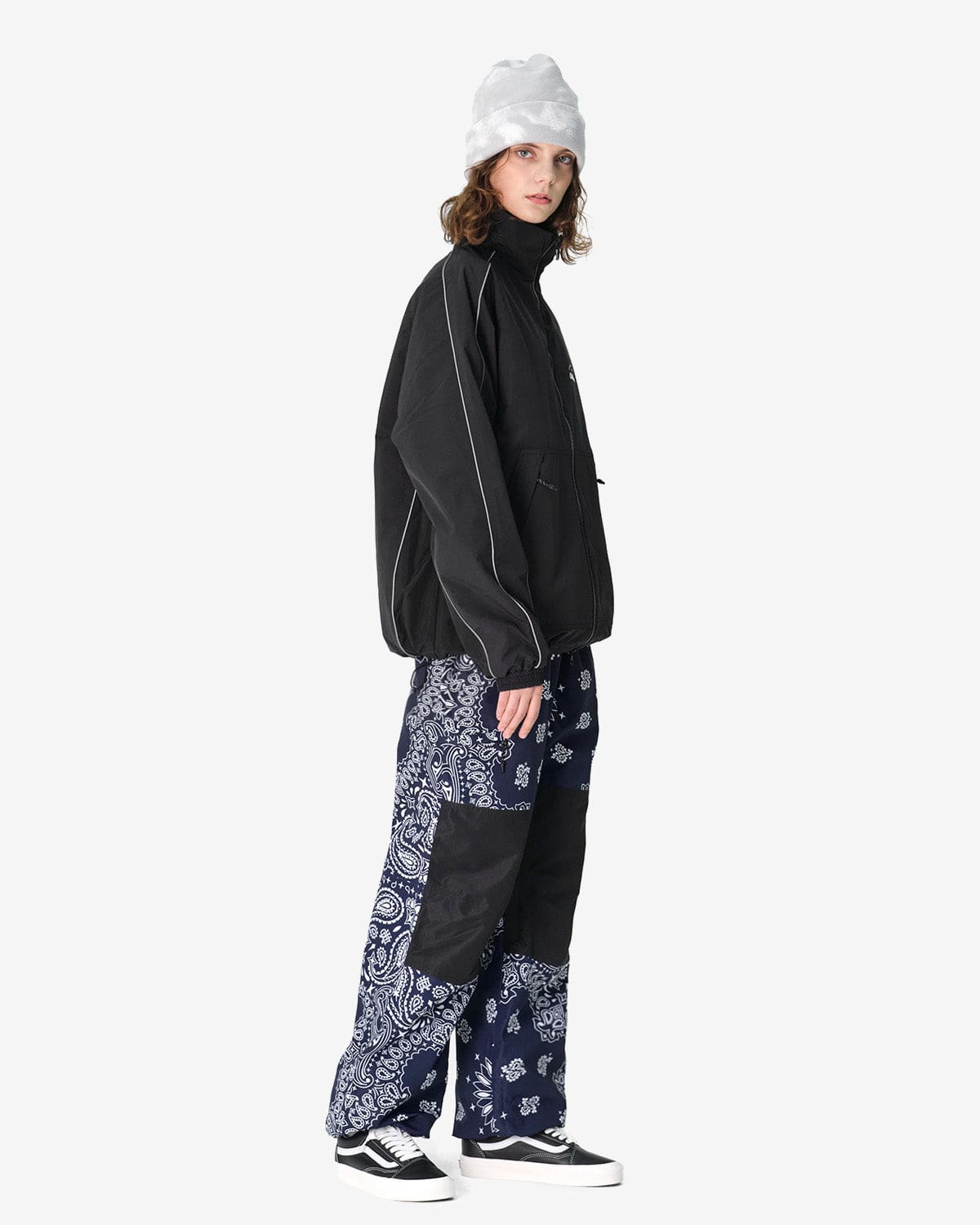 BLOCK MT PANTS PAISLEY NAVY