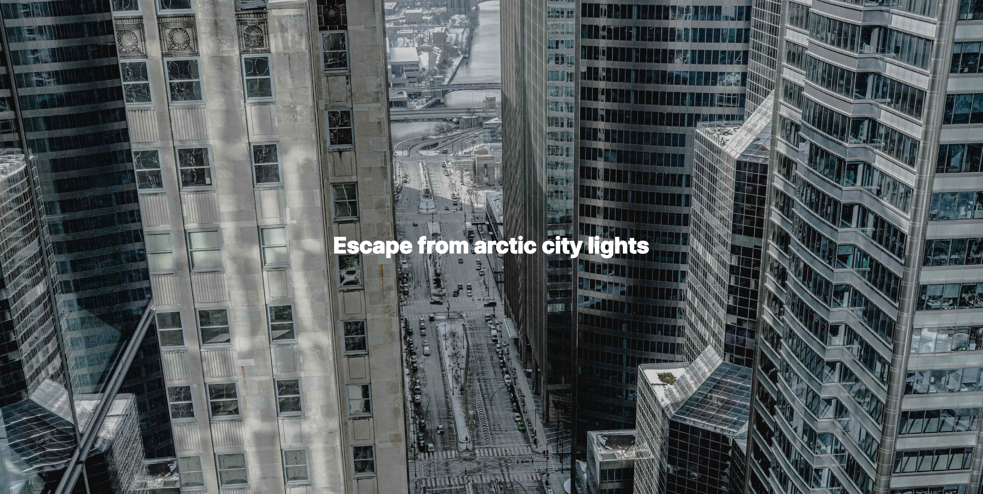 [VTX X EIDER] 23 FW CAPSULE COLLECTION "ESCAPE FROM ARCTIC CITY LIGHTS"