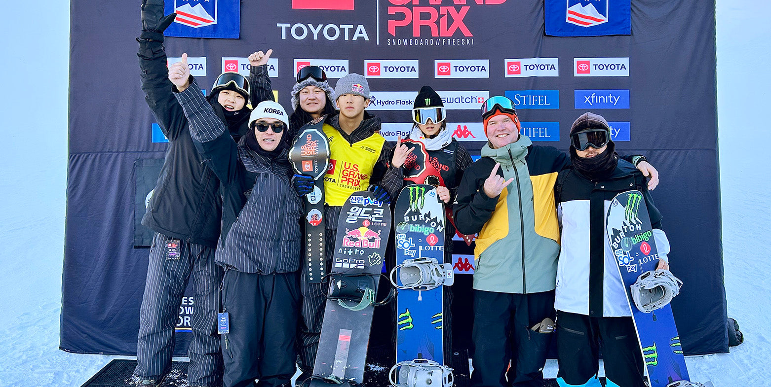 Marking of milestone in the history of Korea snowboarding