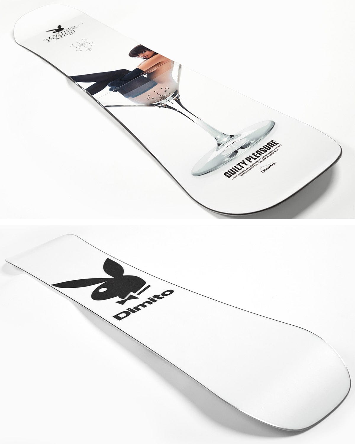 VERT 153 (PLAYBOY X DIMITO) GUILTY PLEASURE SNOWBOARD 153