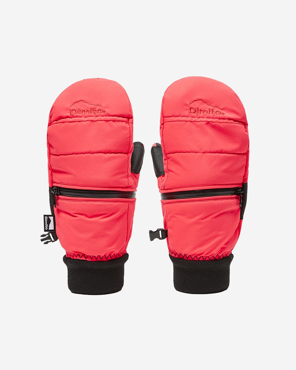 VERT 22 EASY ZIP MITTEN CRIMSON