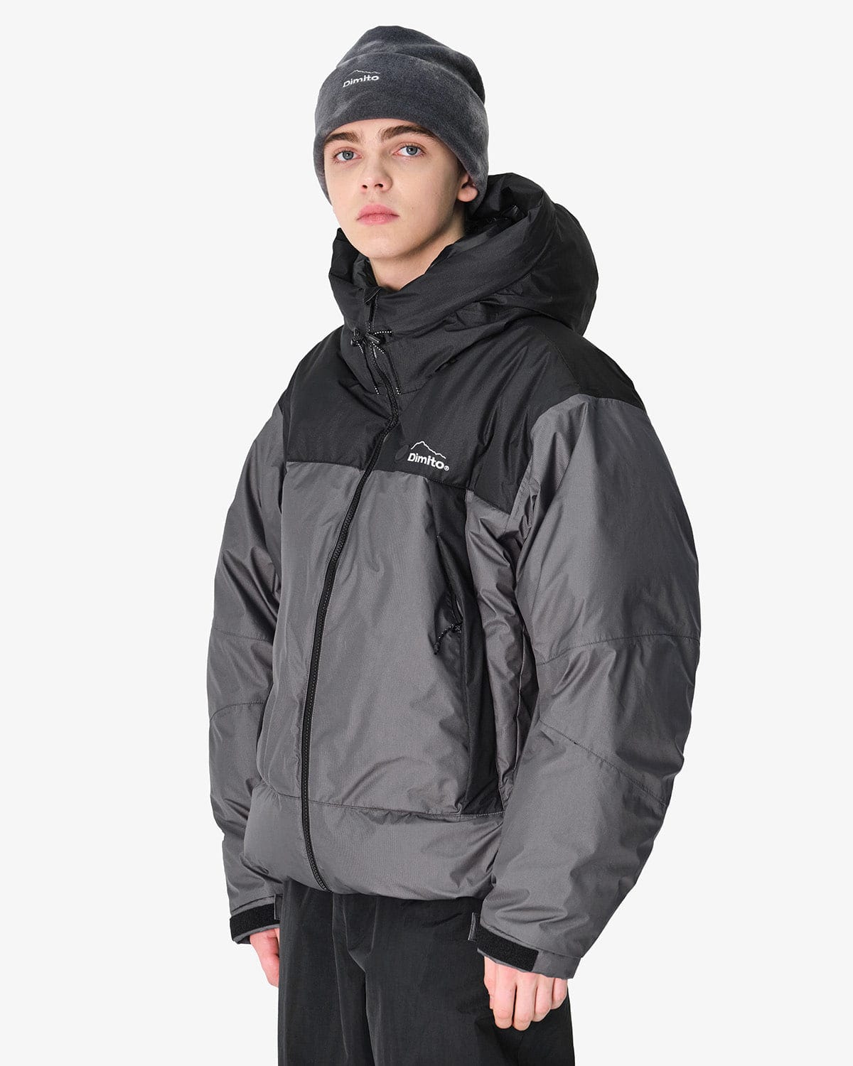 VERT 22 GEAMA TEMP DOWN JACKET GREY