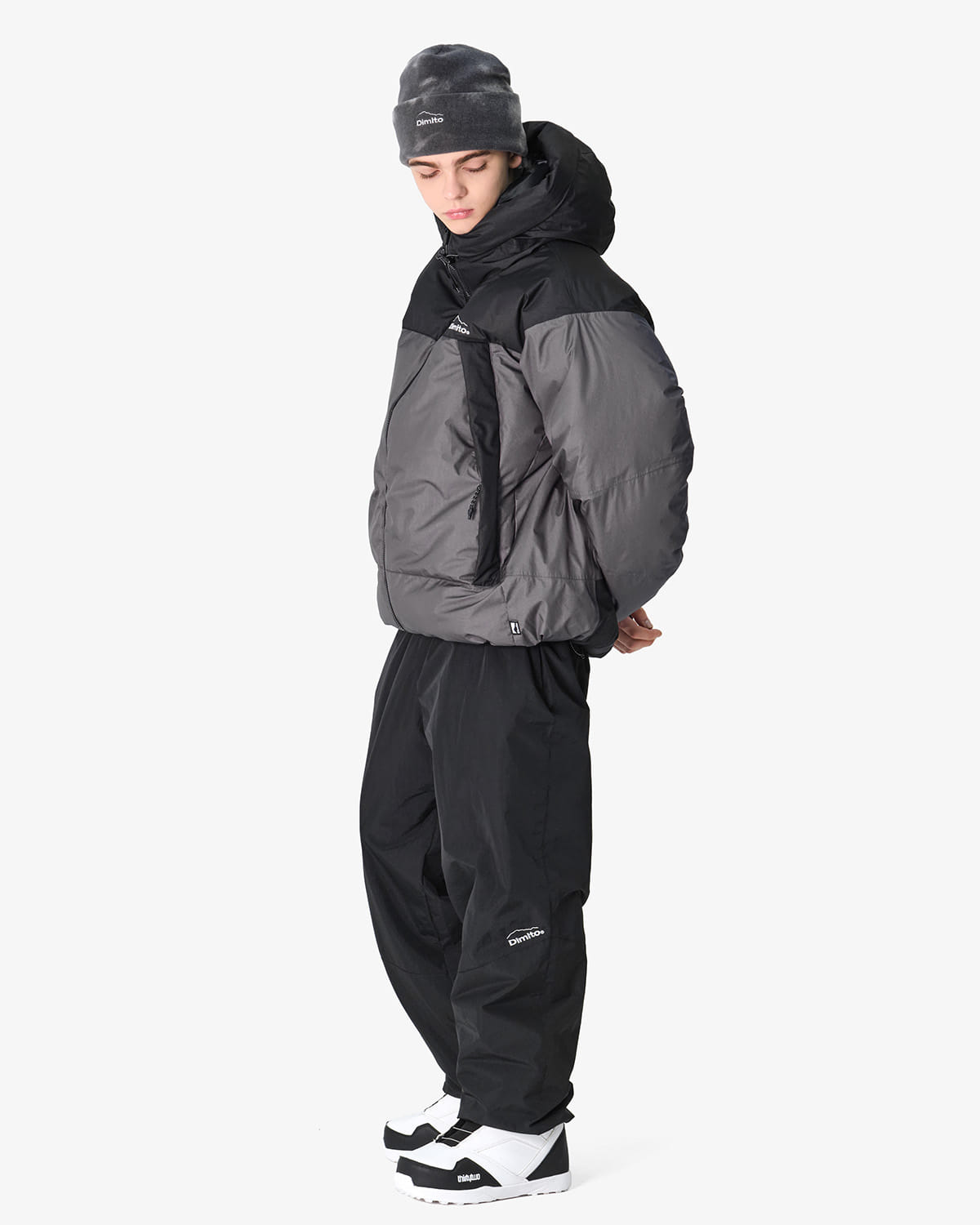 VERT 22 GEAMA TEMP DOWN JACKET GREY