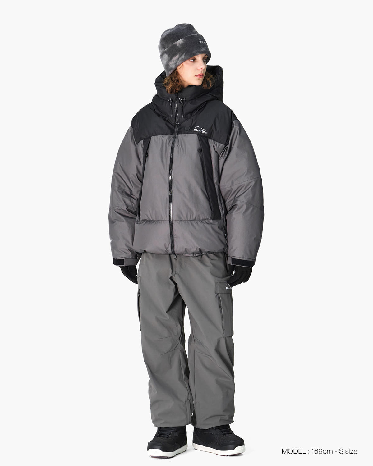 VERT 22 GEAMA TEMP DOWN JACKET GREY