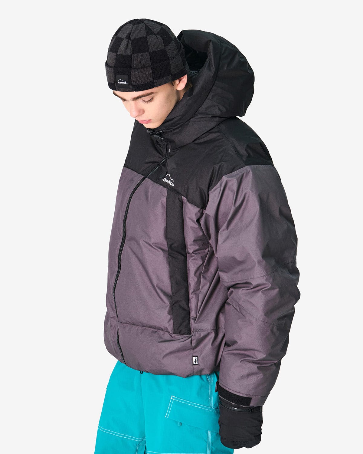 VERT 22 GEAMA TEMP DOWN JACKET PURPLE GREY