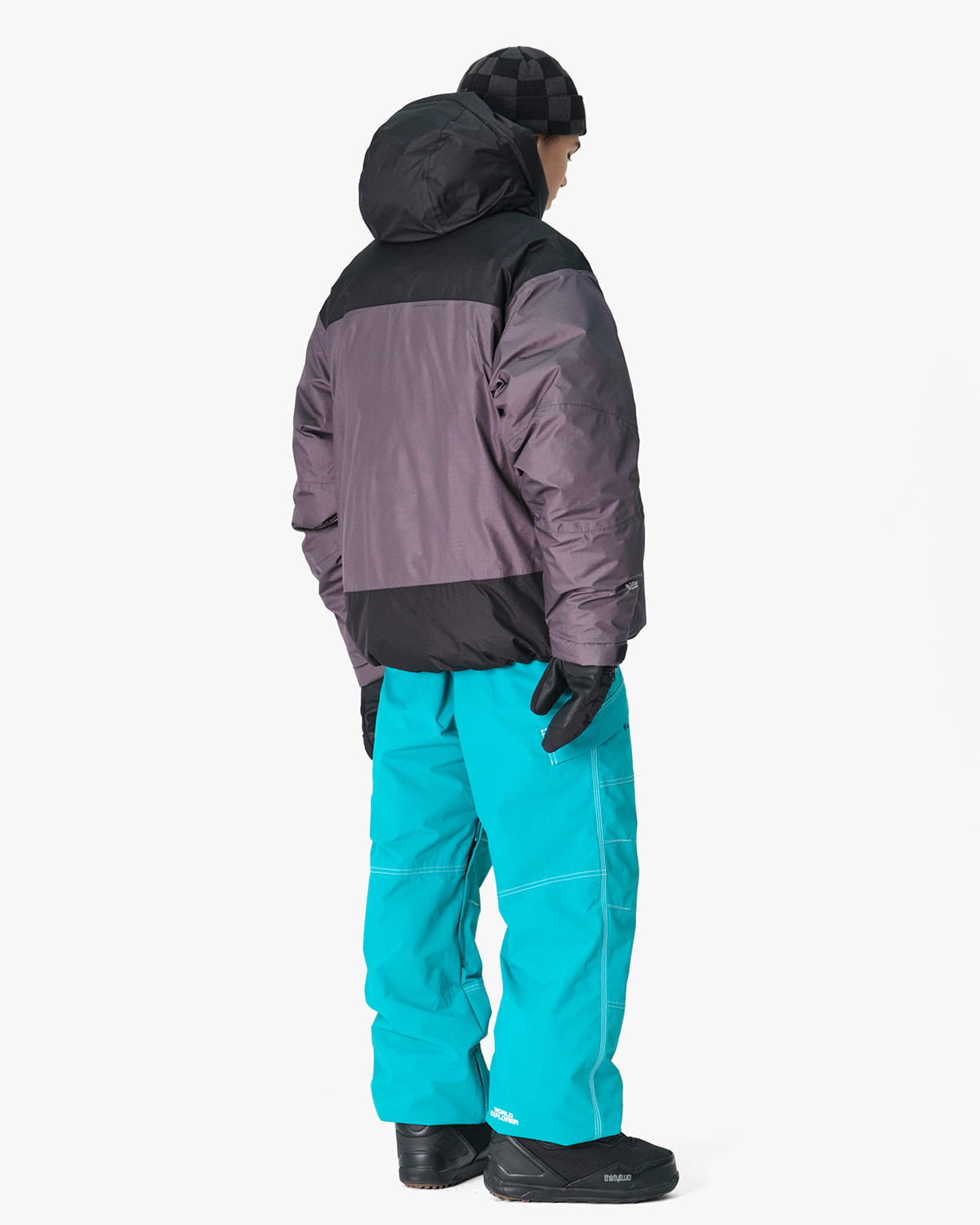 VERT 22 GEAMA TEMP DOWN JACKET PURPLE GREY