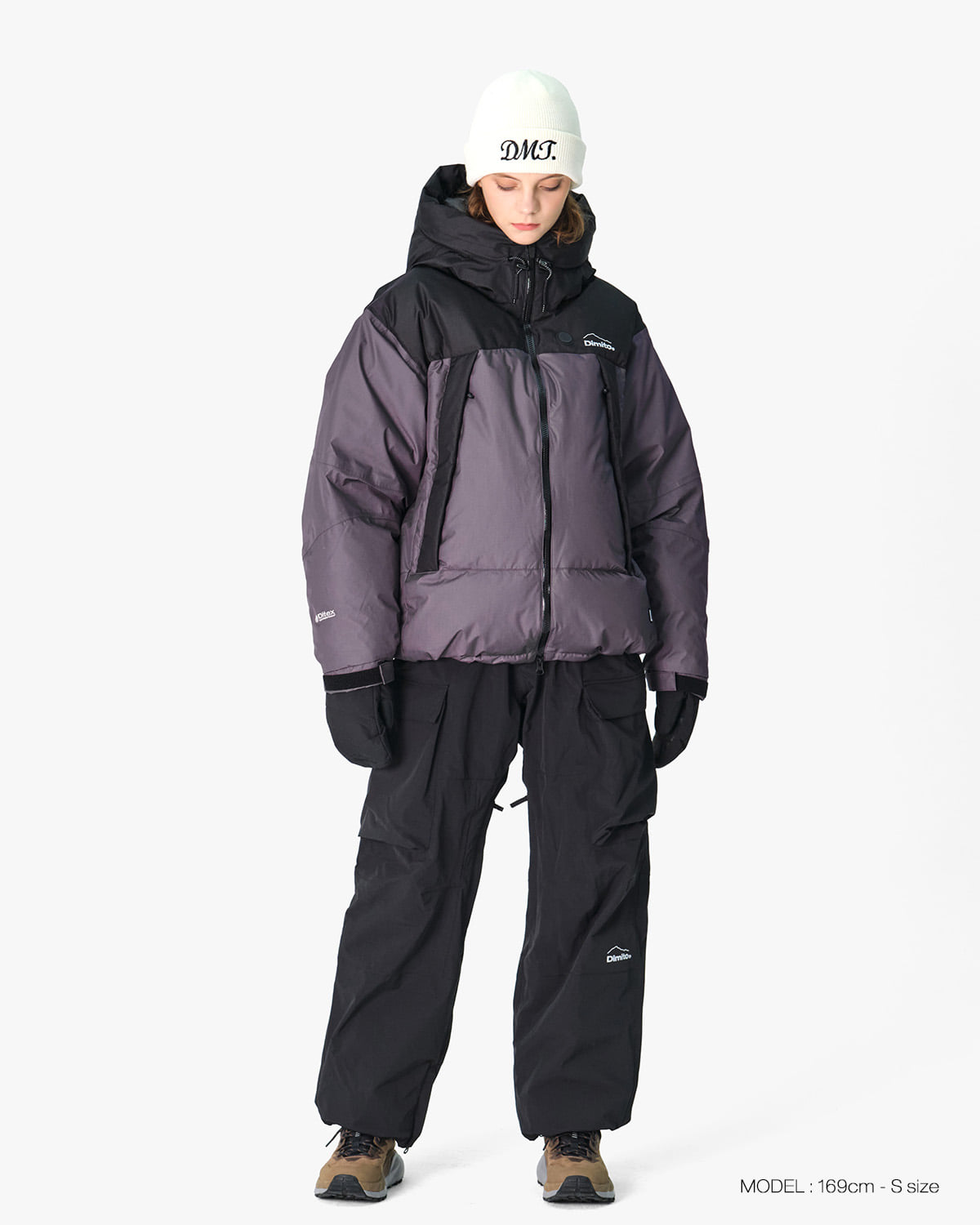 VERT 22 GEAMA TEMP DOWN JACKET PURPLE GREY