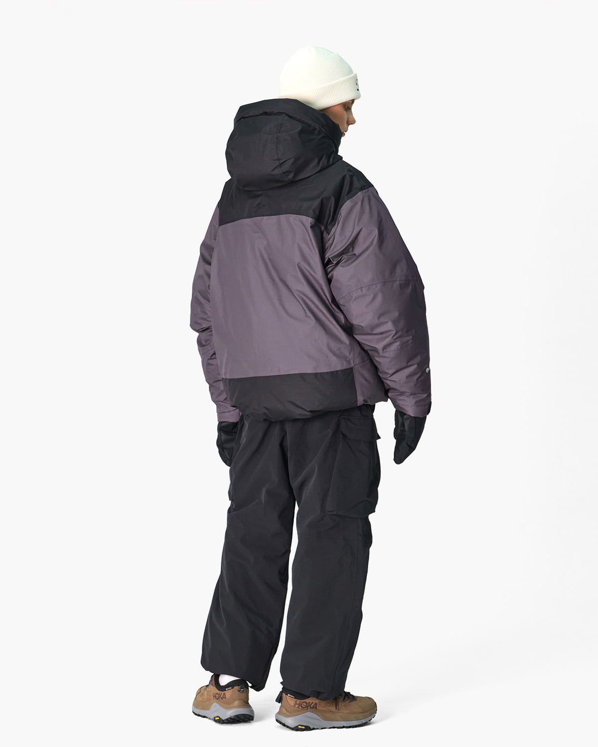 VERT 22 GEAMA TEMP DOWN JACKET PURPLE GREY