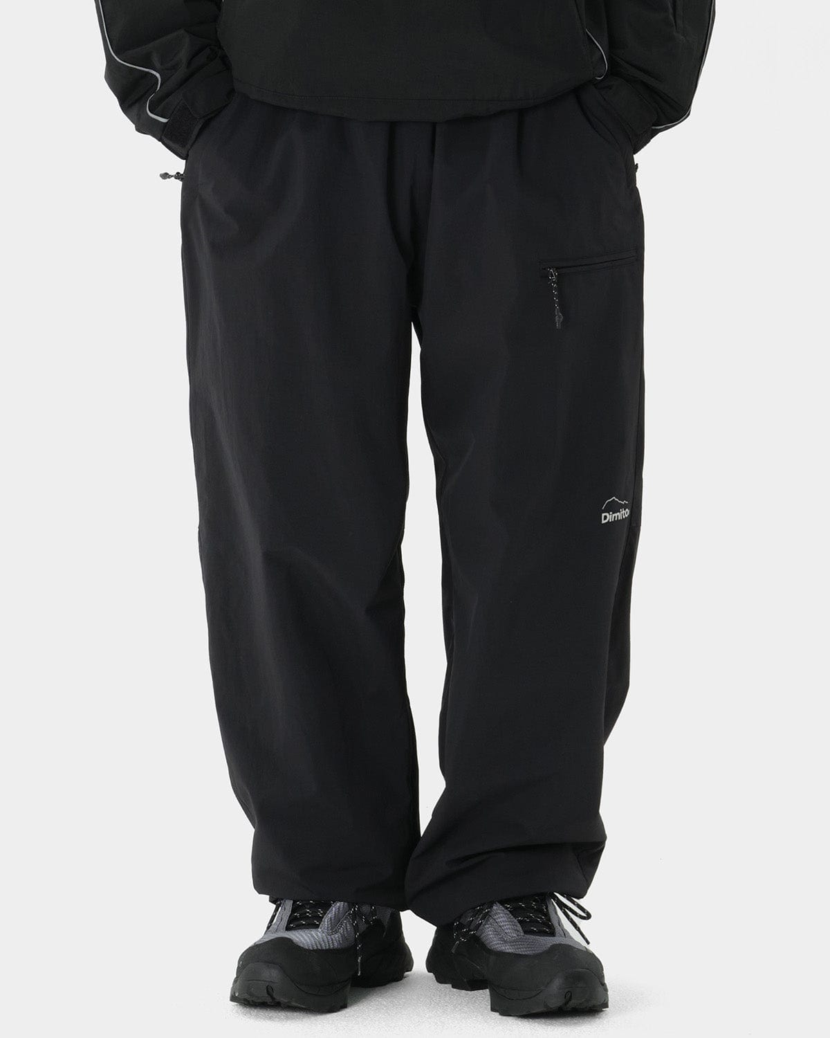 VERT 23 AIR FORCE OS PANTS BLACK (Semi Wide Fit)