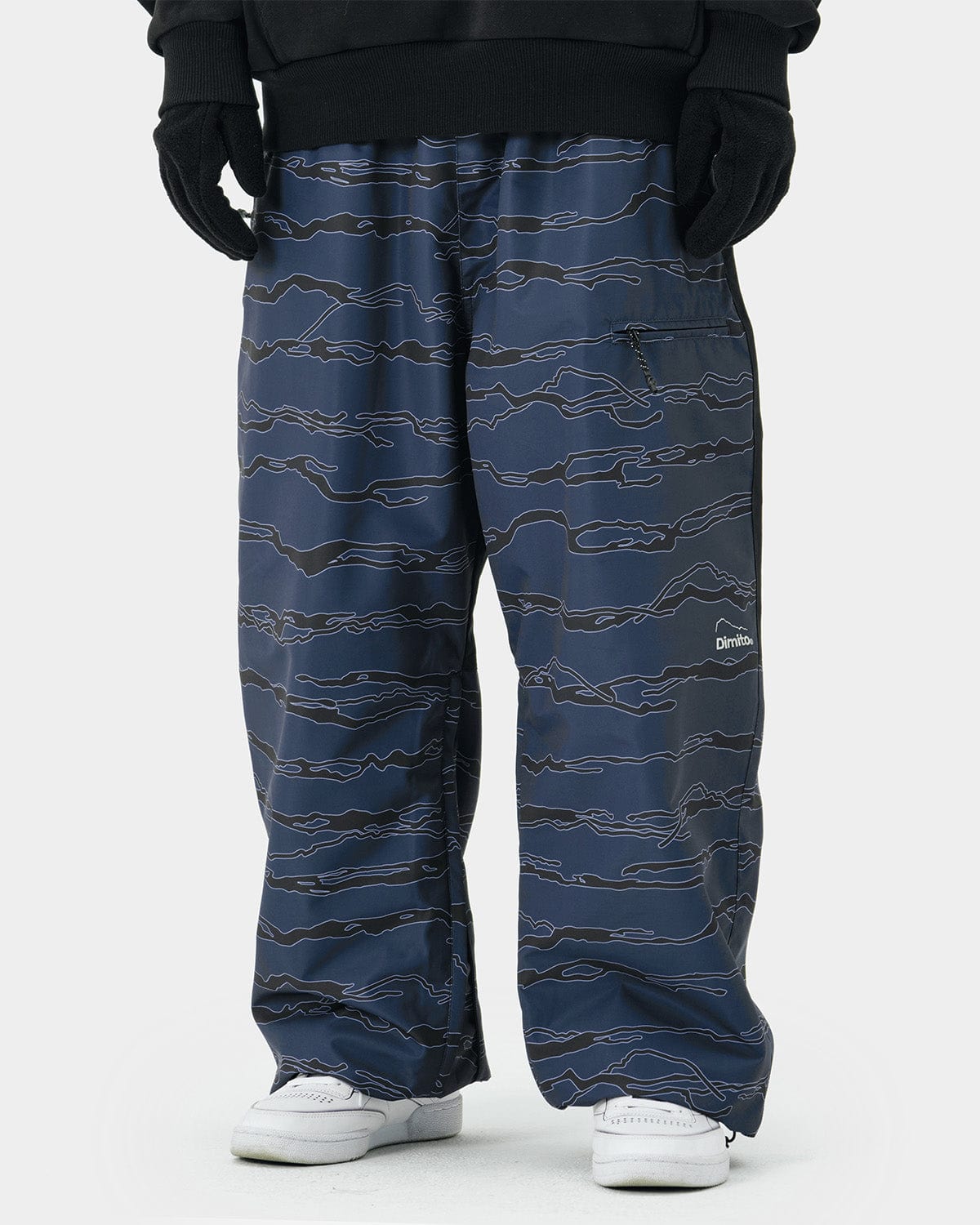 VERT 23 AIR FORCE OS PANTS MT CAMO NAVY (Semi Wide Fit)