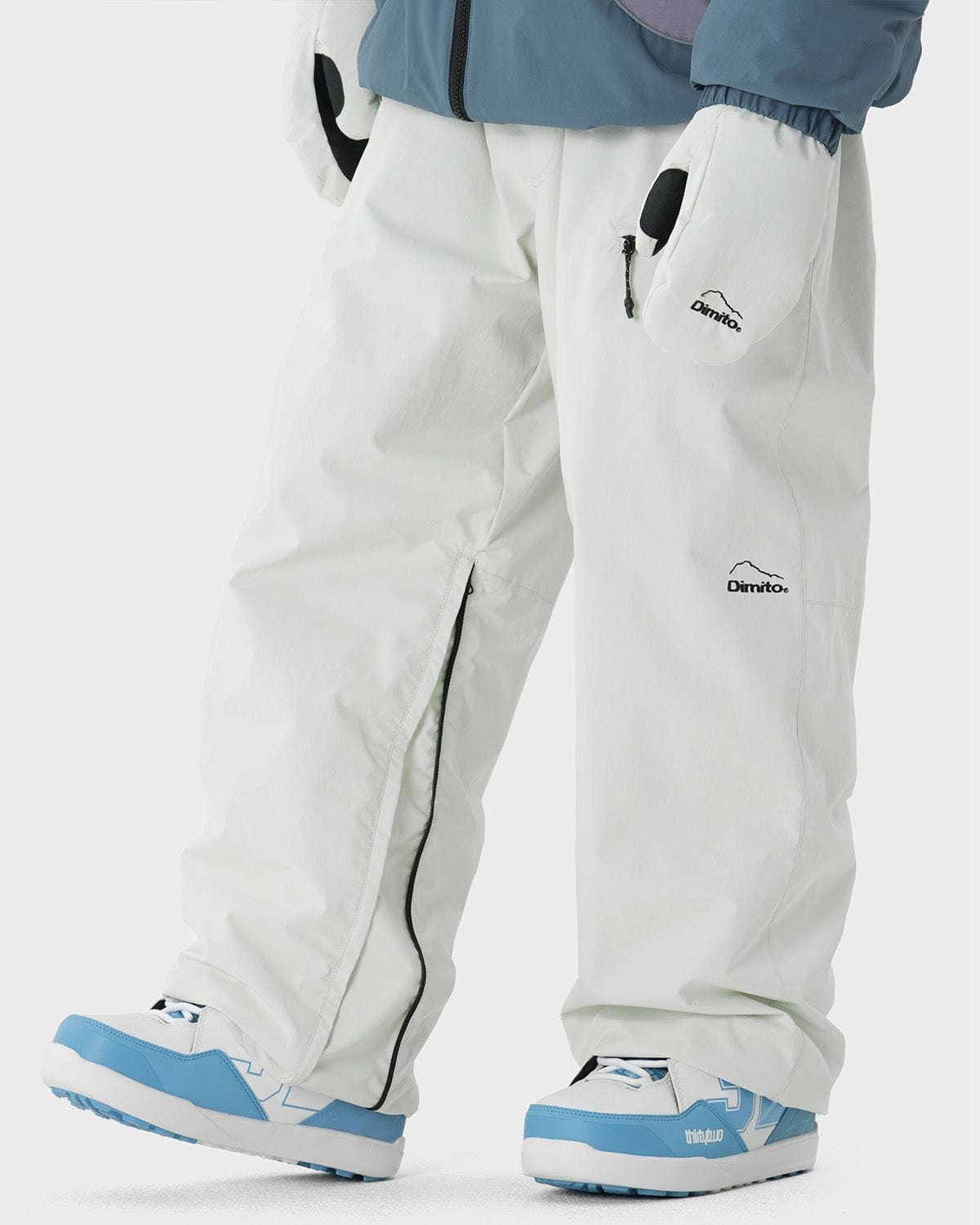 VERT 23 AIR FORCE OS PANTS WHITE (Semi Wide Fit)