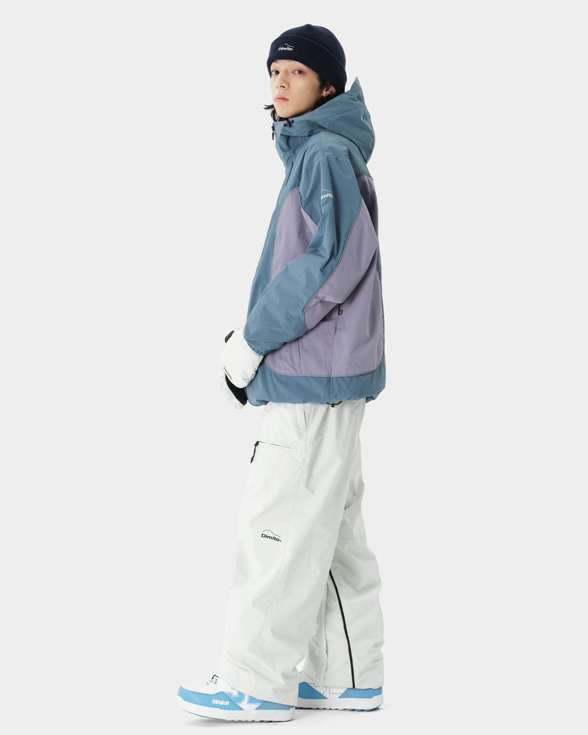 VERT 23 AIR FORCE OS PANTS WHITE (Semi Wide Fit)