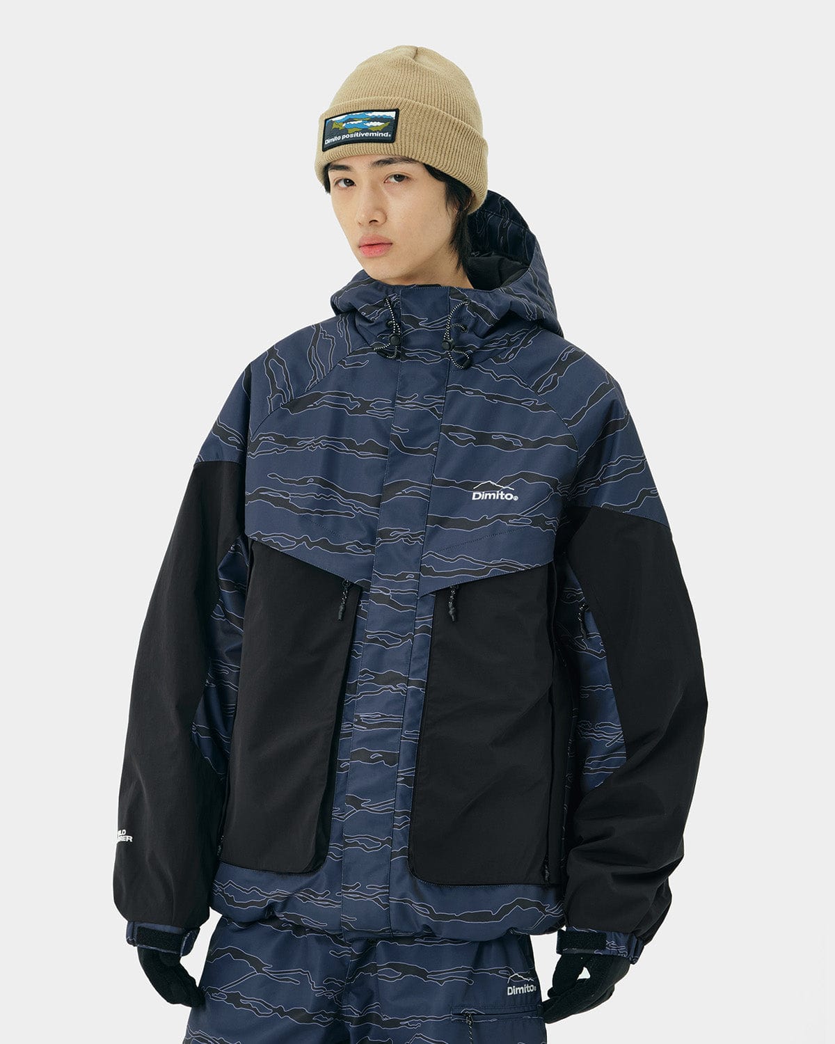 VERT 23 ASTRO OS JACKET MT CAMO NAVY