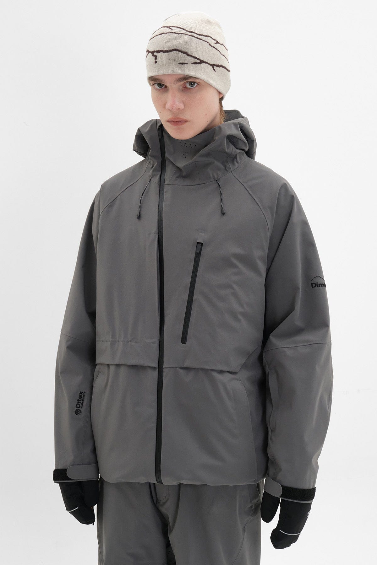 VERT 24 APEX JACKET COOL GREY