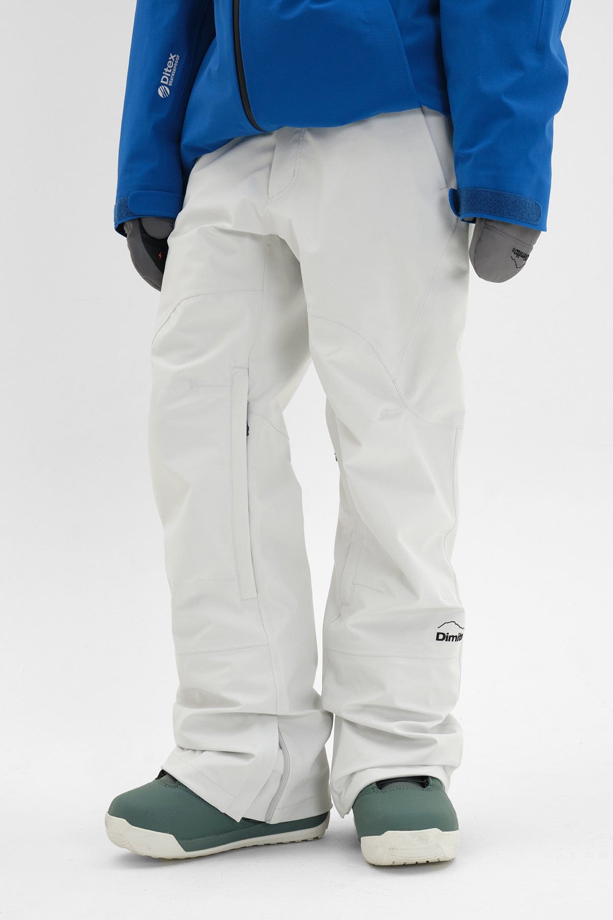 VERT 24 BIO SLIM PANTS COOL WHITE (Slim Fit)