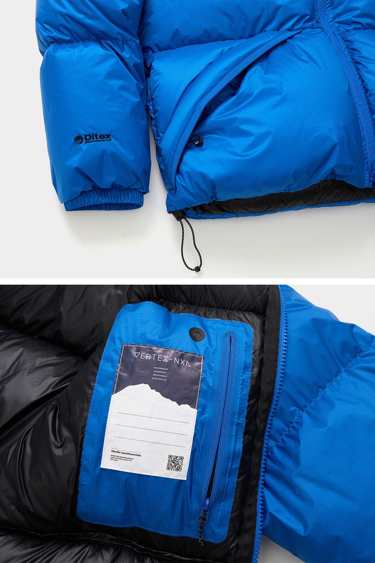 VERT 24 EASY HD DOWN JACKET IMPERIAL BLUE