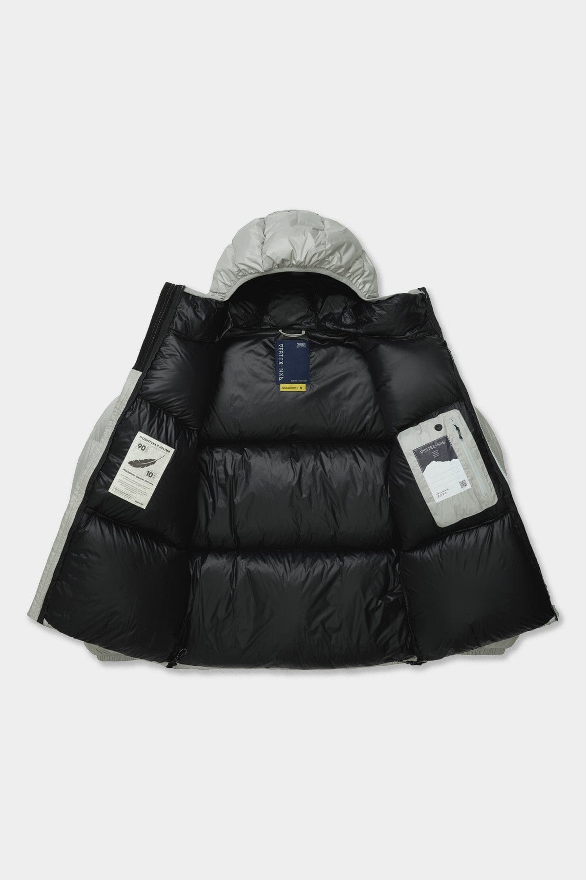 VERT 24 EASY HD DOWN JACKET MIST GREY