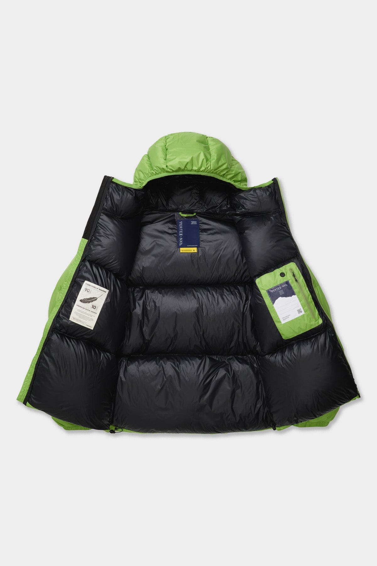 VERT 24 EASY HD DOWN JACKET OLIVE LIME