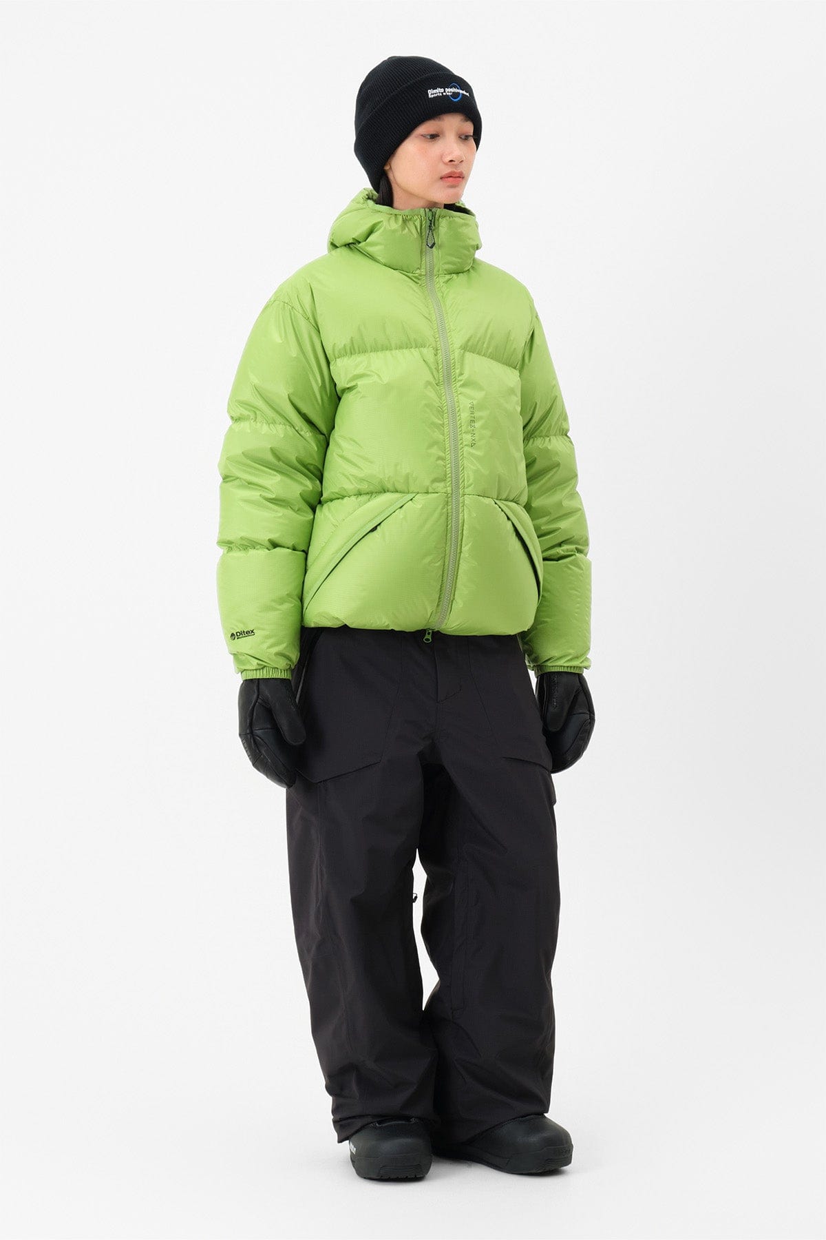 VERT 24 EASY HD DOWN JACKET OLIVE LIME