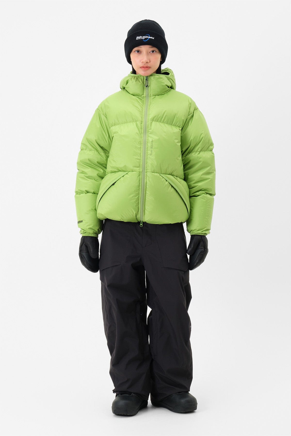 VERT 24 EASY HD DOWN JACKET OLIVE LIME