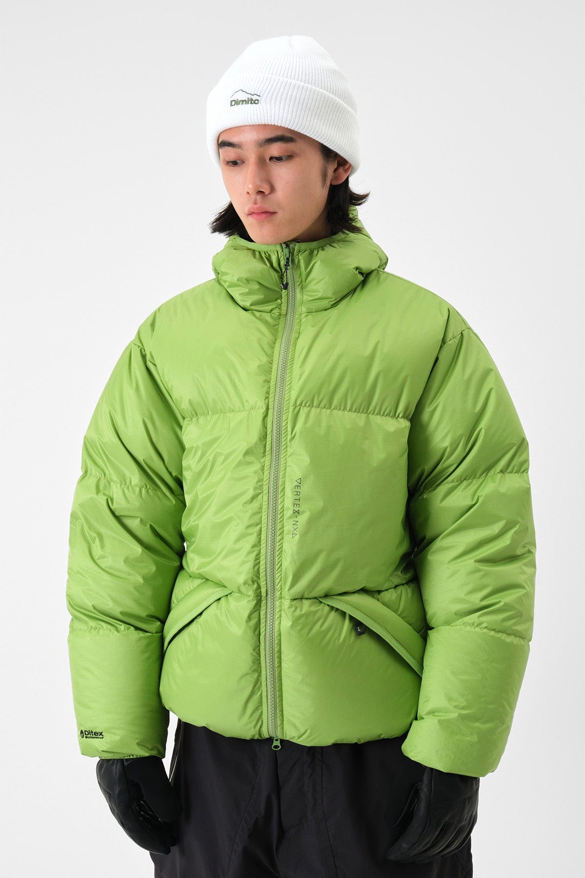 VERT 24 EASY HD DOWN JACKET OLIVE LIME