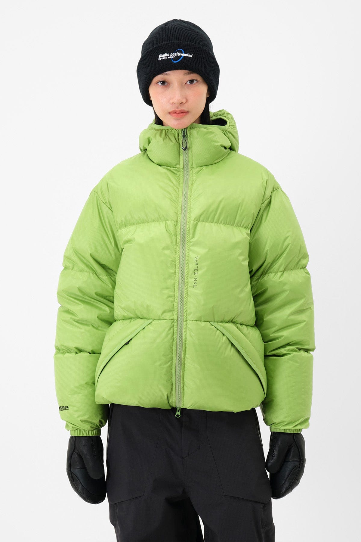 VERT 24 EASY HD DOWN JACKET OLIVE LIME