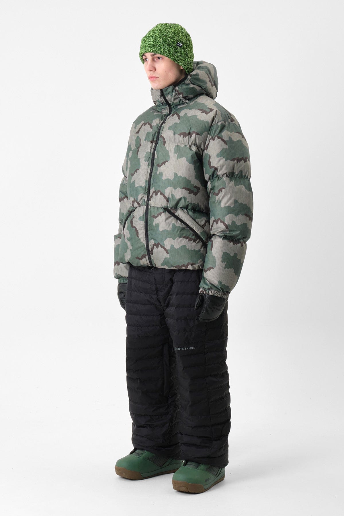 VERT 24 EASY HD DOWN JACKET SAND CAMO