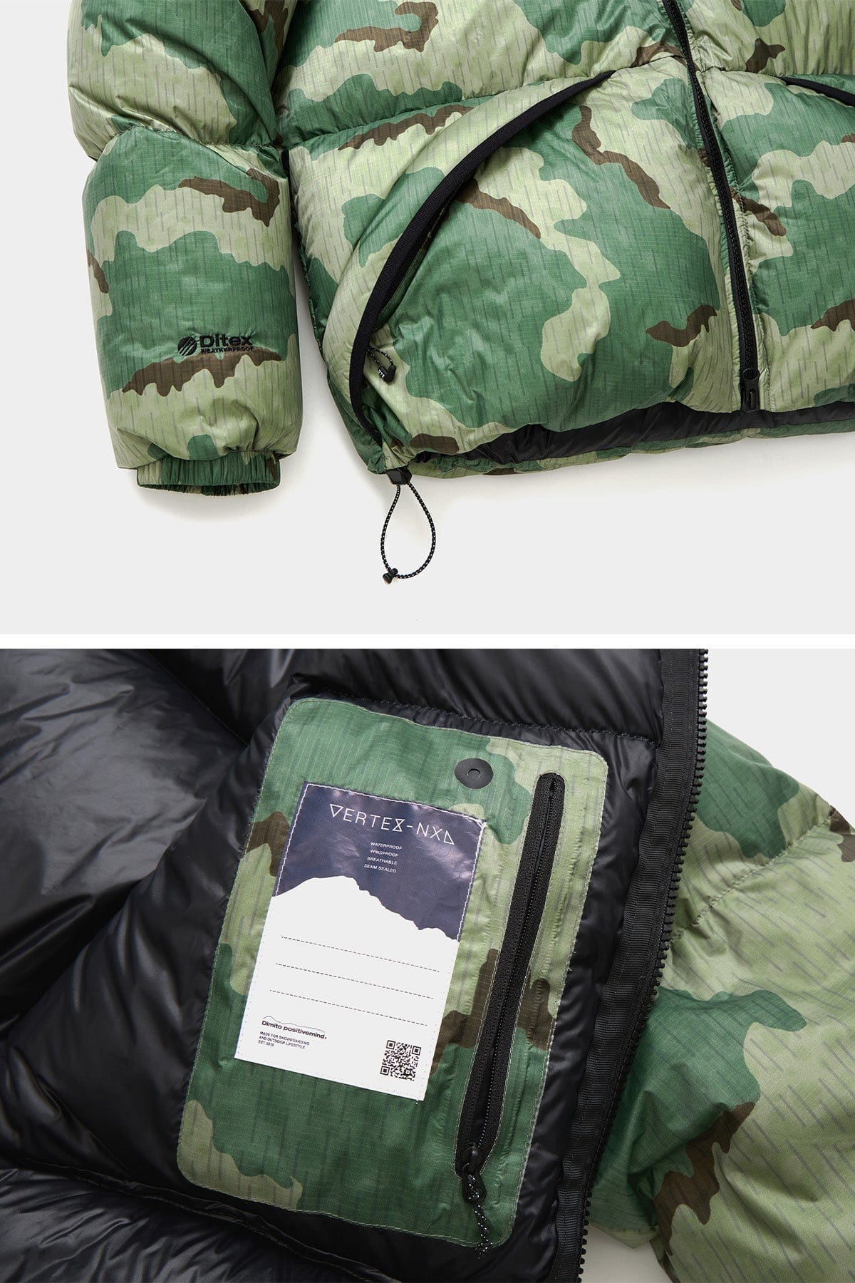 VERT 24 EASY HD DOWN JACKET SAND CAMO