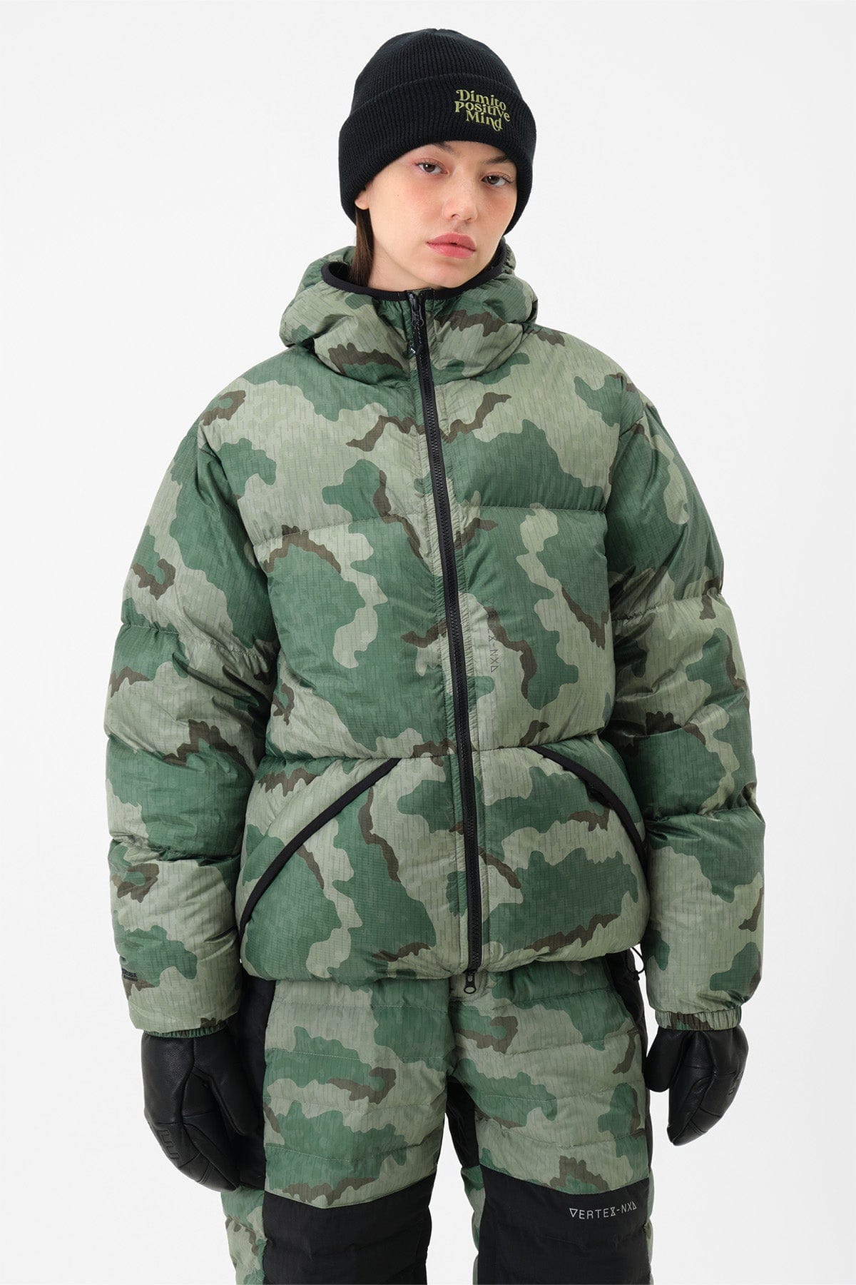 VERT 24 EASY HD DOWN JACKET SAND CAMO