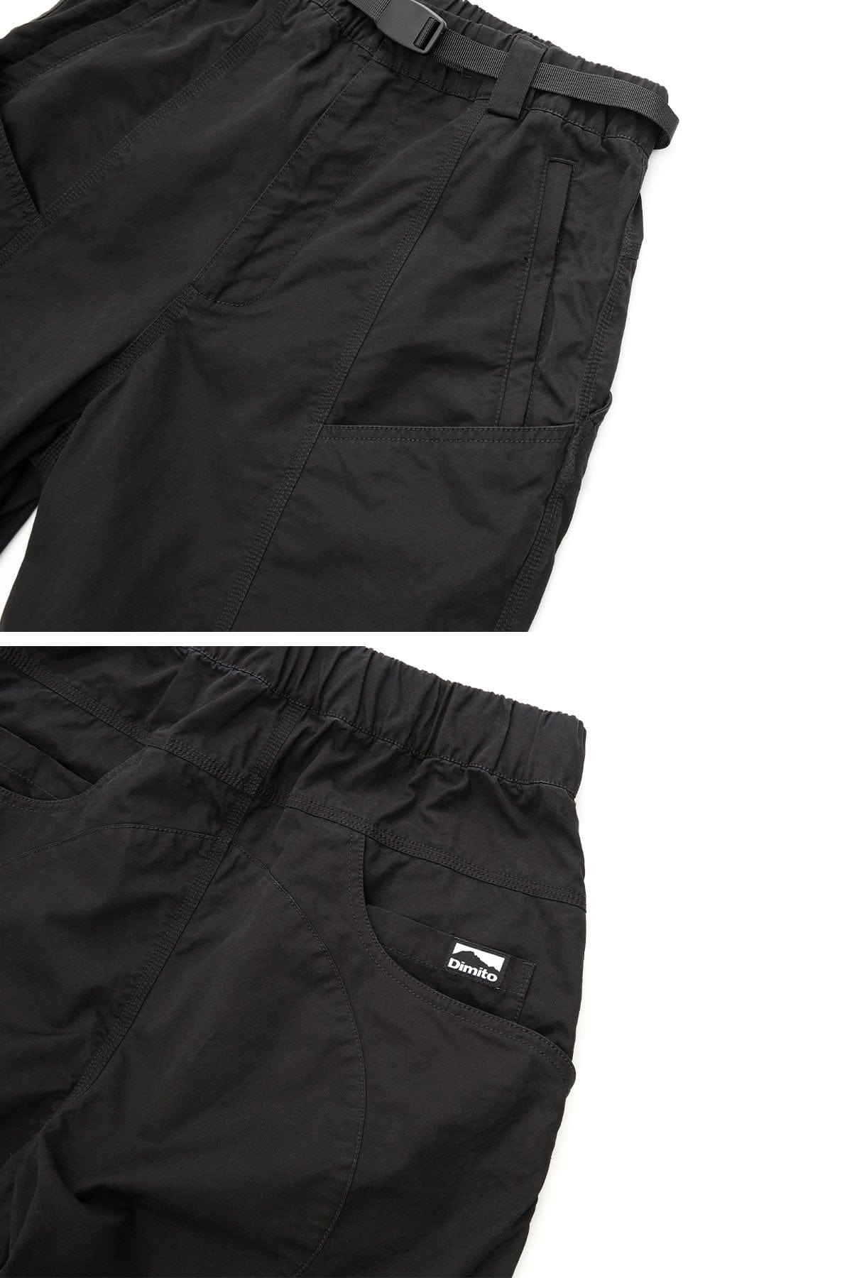 VERT 8P BATTLE PANTS BLACK