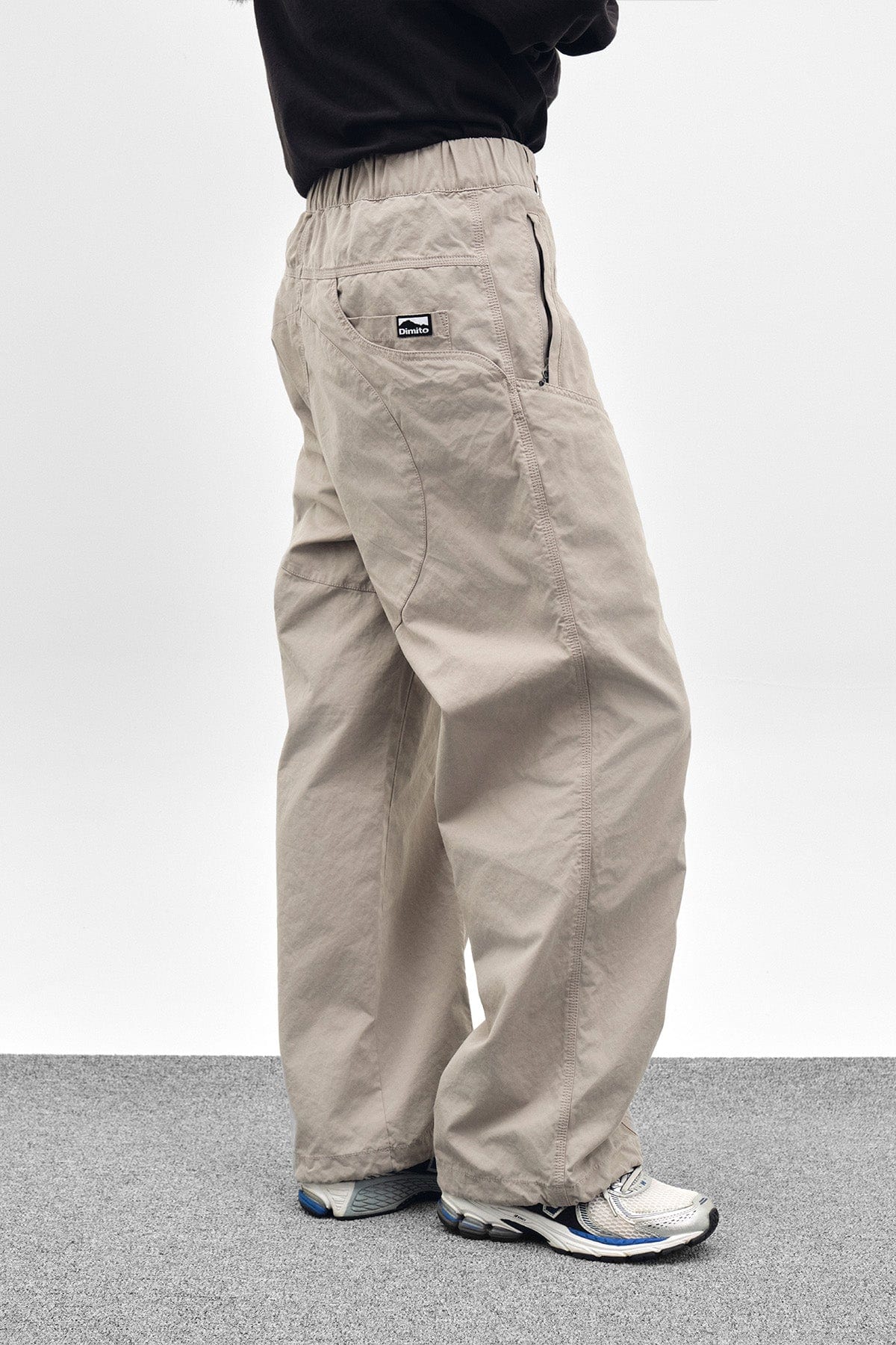 VERT 8P BATTLE PANTS WARM GREY