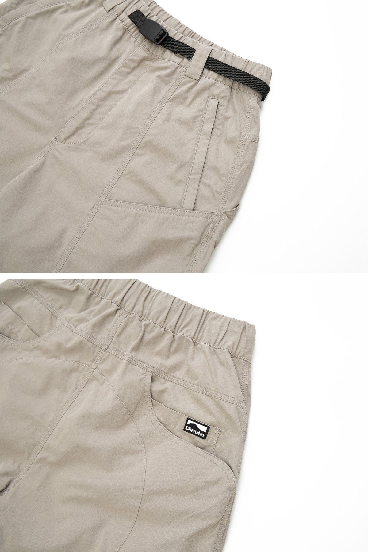 VERT 8P BATTLE PANTS WARM GREY