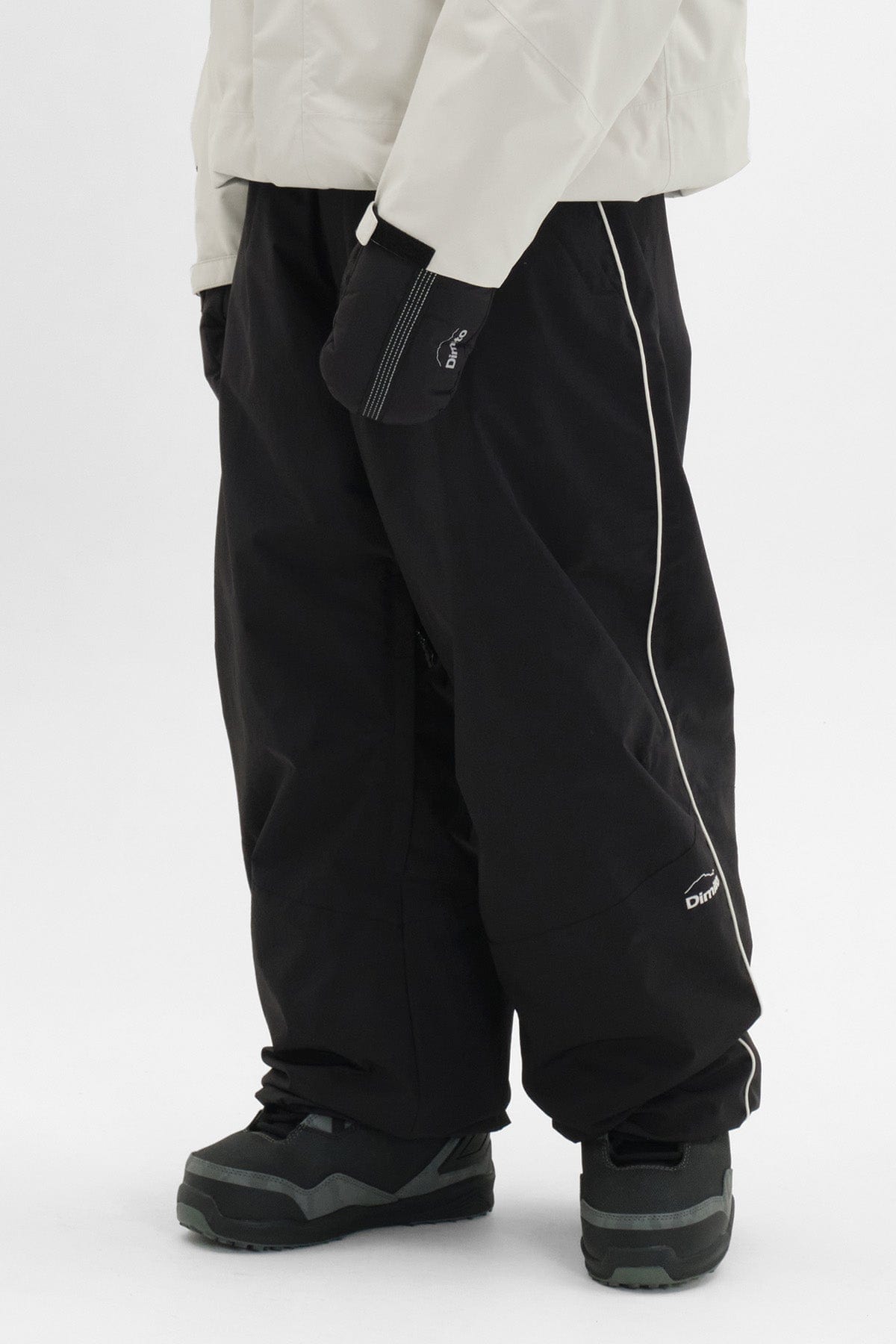 VERT AIR FORCE BANDED PANTS BLACK (Wide Fit)