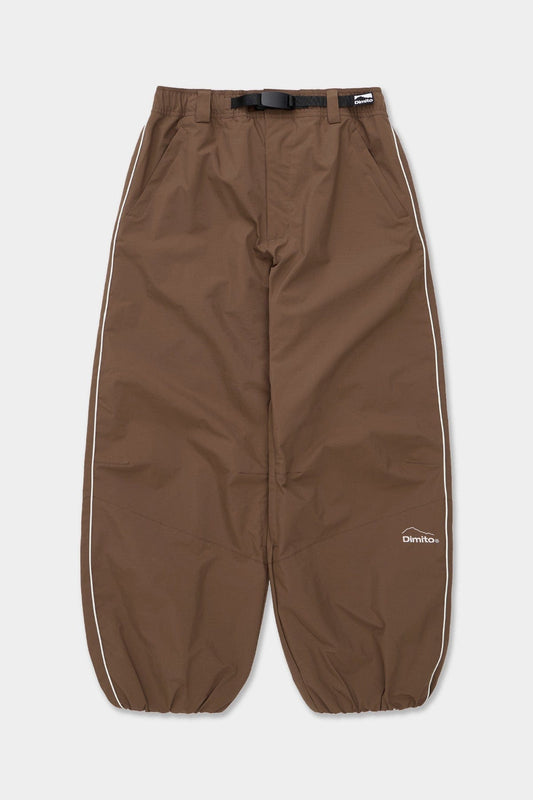 VERT AIR FORCE BANDED PANTS BROWN (Wide Fit)