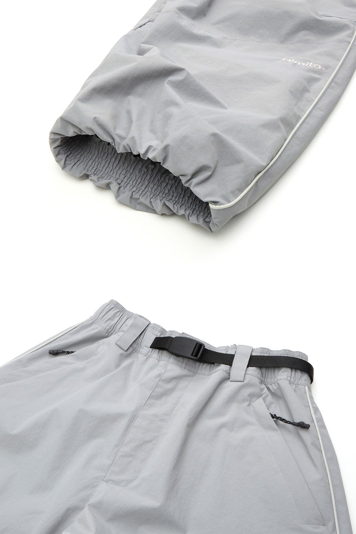 VERT AIR FORCE BANDED PANTS GREY (Wide Fit)