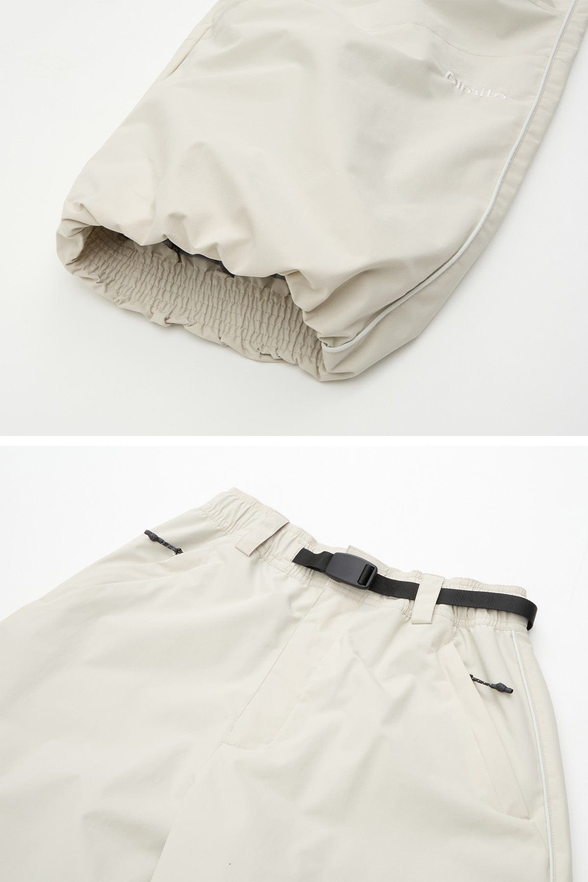 VERT AIR FORCE BANDED PANTS IVORY (Wide Fit)