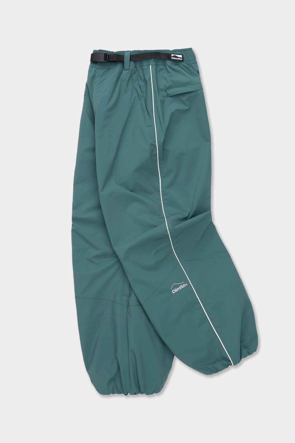 VERT AIR FORCE BANDED PANTS TEAL GREEN (Wide Fit)