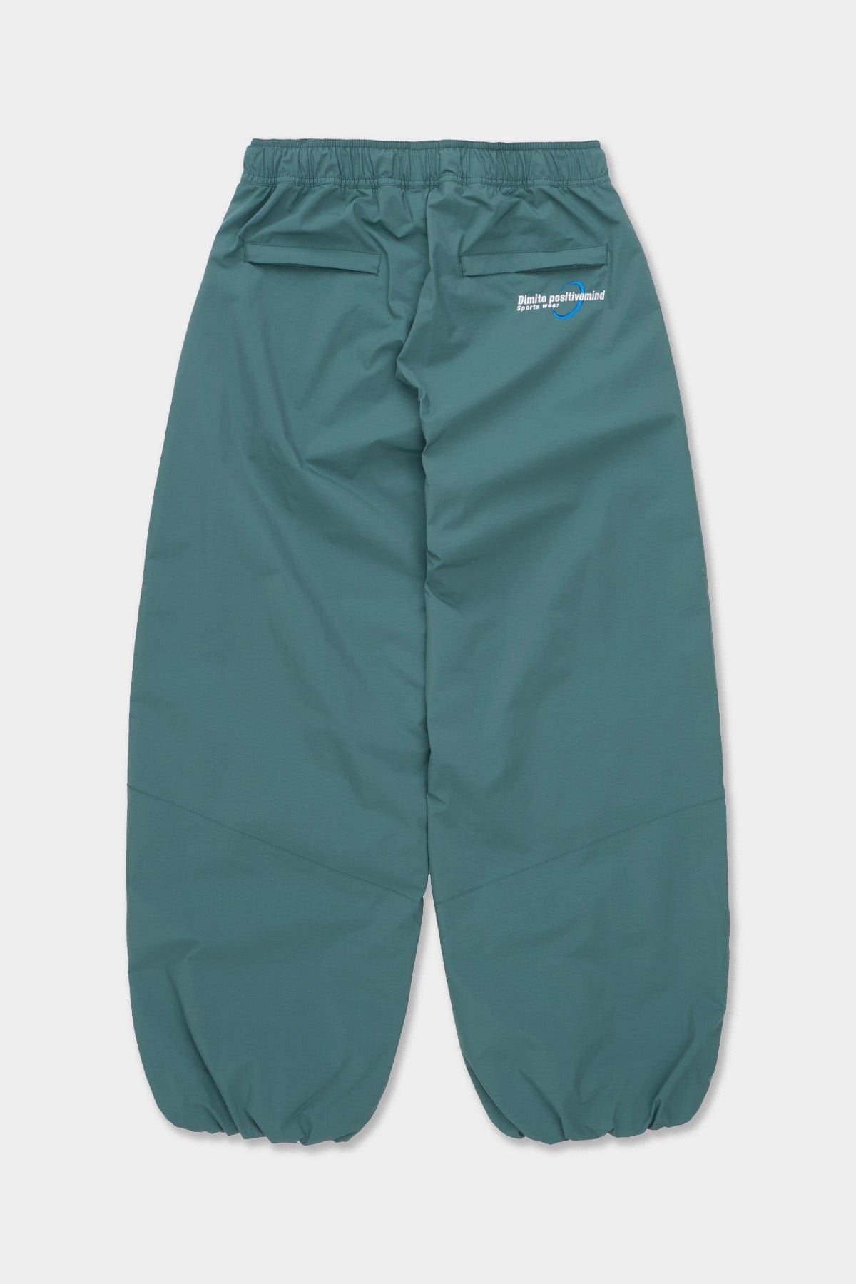 VERT AIR FORCE BANDED PANTS TEAL GREEN (Wide Fit)