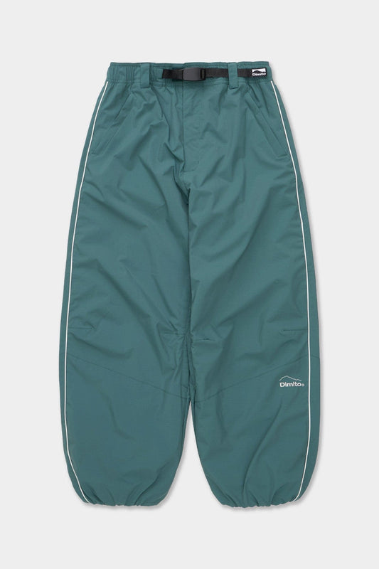 VERT AIR FORCE BANDED PANTS TEAL GREEN (Wide Fit)