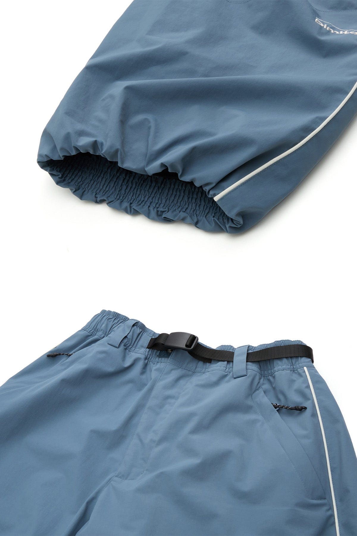 VERT AIR FORCE BANDED PANTS TEAL (Wide Fit)