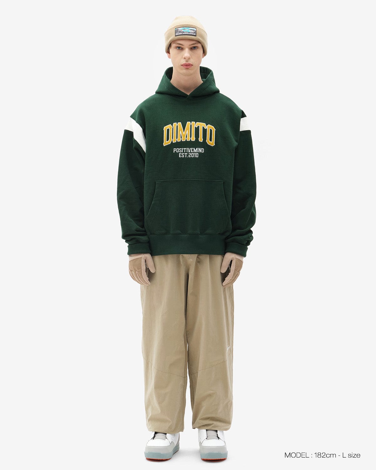 VERT AUTHENTIC HOODIE FOREST GREEN